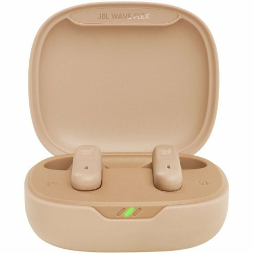 Trdlsa hrlurar med laddningsetui JBL Wave Flex Beige