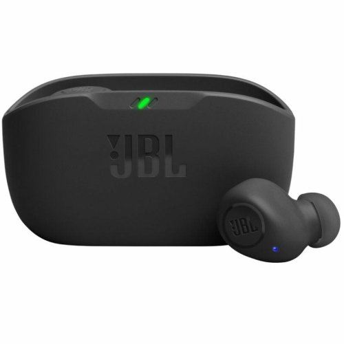 Tr�dl�sa h�rlurar med laddningsetui JBL Vibe Buds Svart