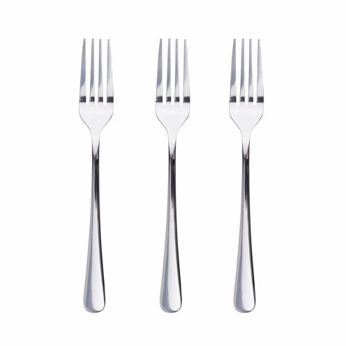 Set med dessertgafflar San Ignacio Natur SG7781 Rostfritt stl S