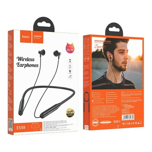 Bluetooth Sporthrlurar Hoco ES58 Svart