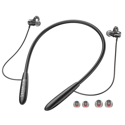 Bluetooth Sporthrlurar Hoco ES61 Manner Sports Svart