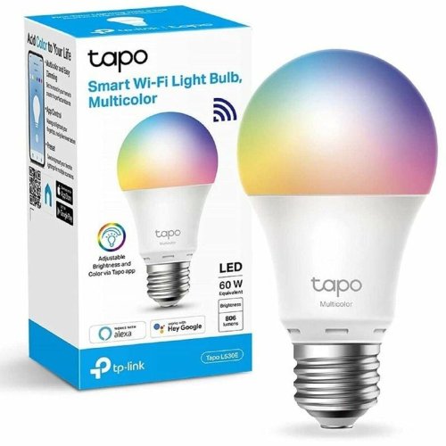 Smart-Lampa TP-Link Tapo L530E E27 60 W Vit Multicolour 2500K -