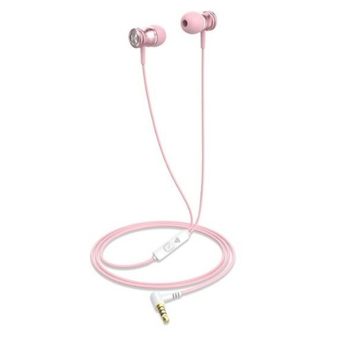 Hrlurar med Mikrofon Havit E303P Rosa