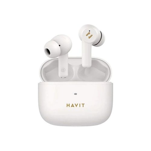 Trdlsa hrlurar med laddningsetui Havit TW958 PRO Beige