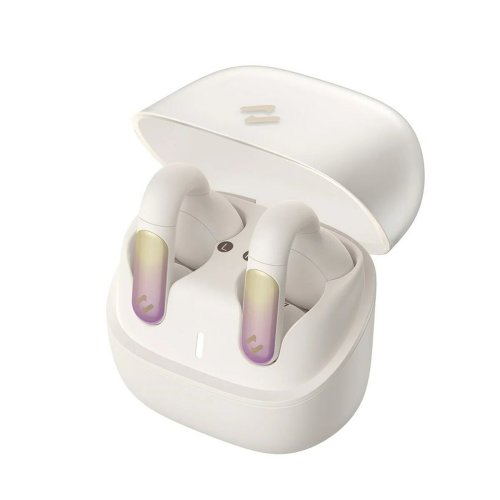 Trdlsa hrlurar med laddningsetui Havit TW980 Beige
