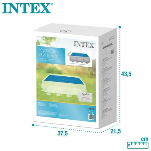 Pool Cover Intex Frame Sol Rektangul�r 378 x 186 cm