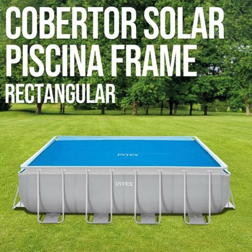 Pool Cover Intex Frame Sol Rektangul�r 378 x 186 cm