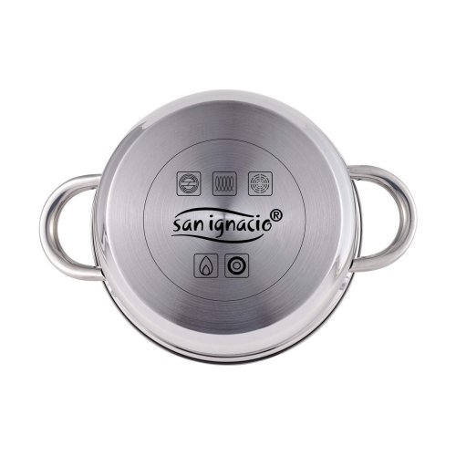 Kastrullset San Ignacio Cassel SG8172 Silvrig Rostfritt stl