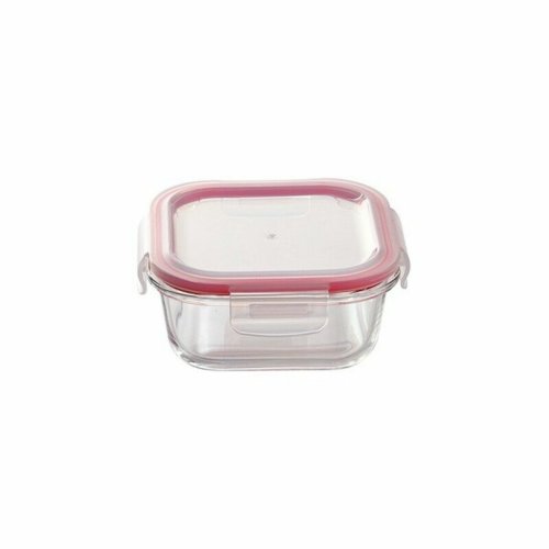 Lunchldor, set Bergner Walking Anywhere Borosilikatglas cuadrad