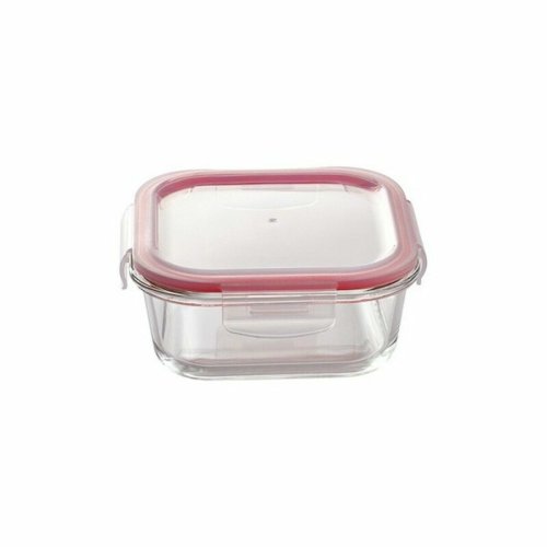 Lunchldor, set Bergner Walking Anywhere Borosilikatglas cuadrad