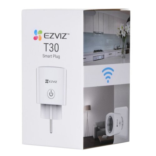 Plug Adapter Ezviz T30 Vit 2300 W 220-240 V