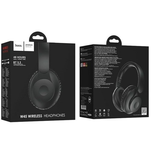 Bluetooth Hrlurar Hoco W45 Enjoy Svart