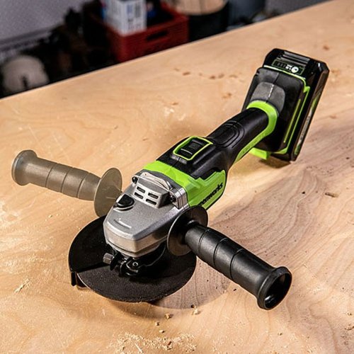 Vinkelslip Greenworks GD24AG 125 mm