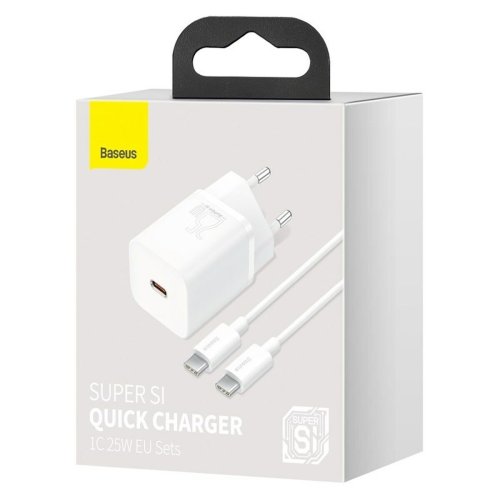 Vggladdare Baseus Super Si Vit 25 W