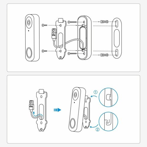 Smart interntelefon med video Reolink (24 V) (12 - 24 V)