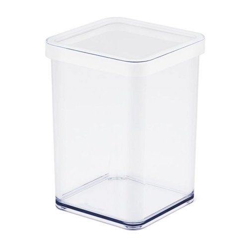 Hinkbehllare Rotho Vit Transparent Plast