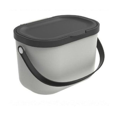 Hinkbehllare Rotho Vit tervunnen plast