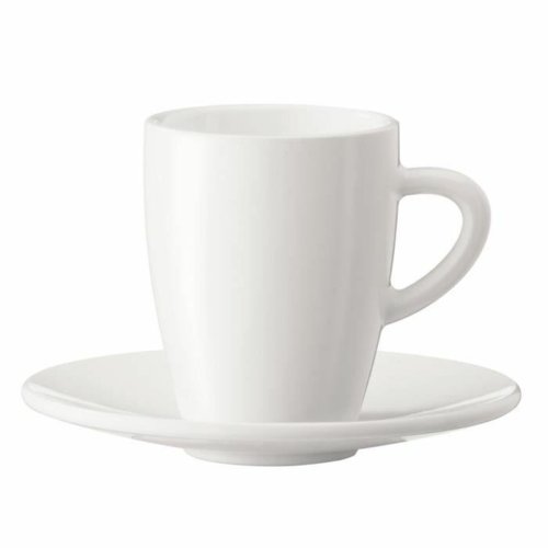 Set med 2 kaffekoppar Jura 85 ml Vit (2 antal)