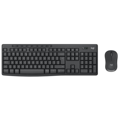 Tangentbord och Mus Logitech 920-012077 Gr Grafit Engelska EEUU