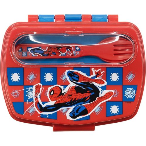Lunchlda med tillbehr Spider-Man CZ11272 Plast