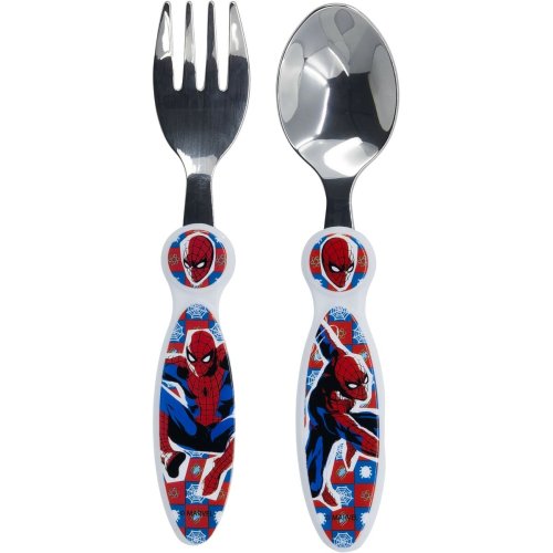 Bestick-set Spider-Man CZ11342 Rostfritt stl Multicolour 2 Dela