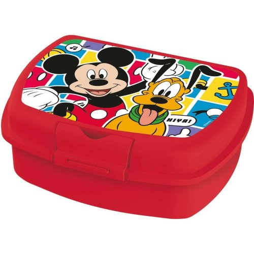 Lunchlda Mickey Mouse CZ11370 Rd Plast