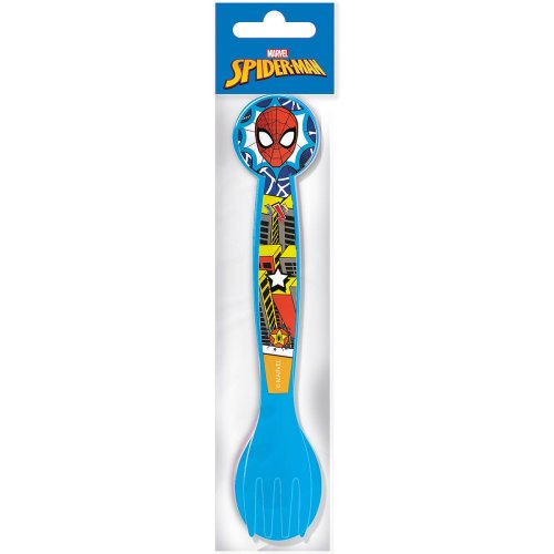 Bestick-set Spider-Man CZ11402 Multicolour Plast 2 Delar