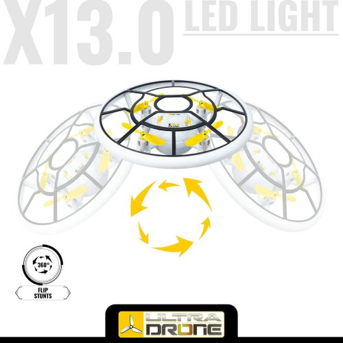 Fjrrstyrd drnare Mondo Ultradrone X13 LED Ljus