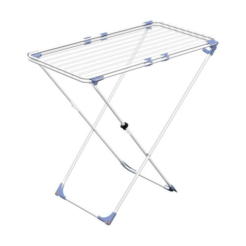 Torklina Gimi Duo Rostfritt stl 209 x 60 x 97 cm Vit Utdragbar