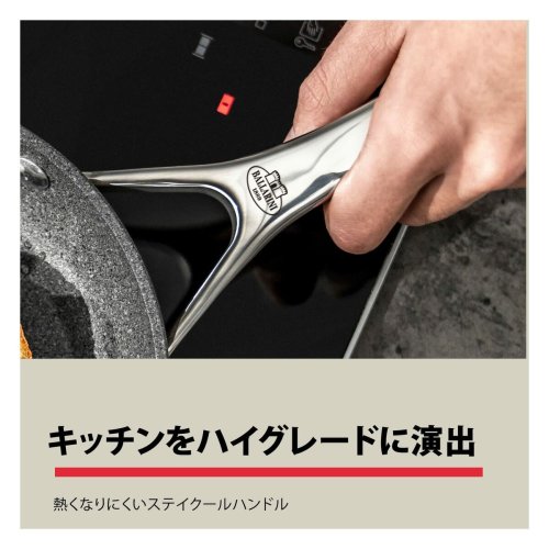 Non-stick-panna Ballarini 75002-822-0 Gr Stl Aluminium  28 cm