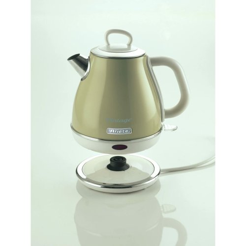 Vattenkokare Ariete Vintage 2868 2000 W Beige Metall Plast 1L, 3