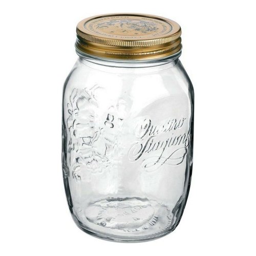 Glasburk Bormioli 365160MDE121990 Transparent Glas 1 L Hermetisk