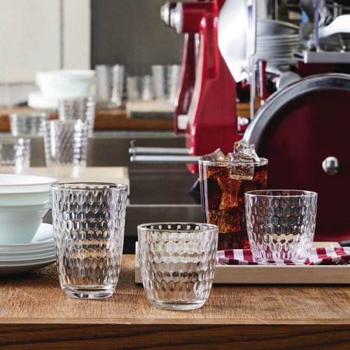 Glasset Bormioli Rocco Slot Transparent Glas Med relief 290 ml 6