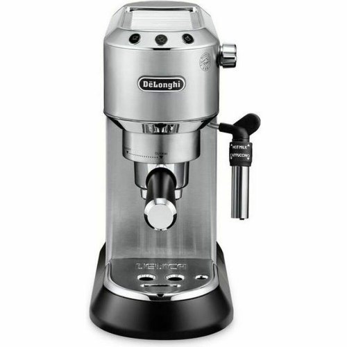 Manuell Espressobryggare DeLonghi EC 685.M Svart metallic Silvri