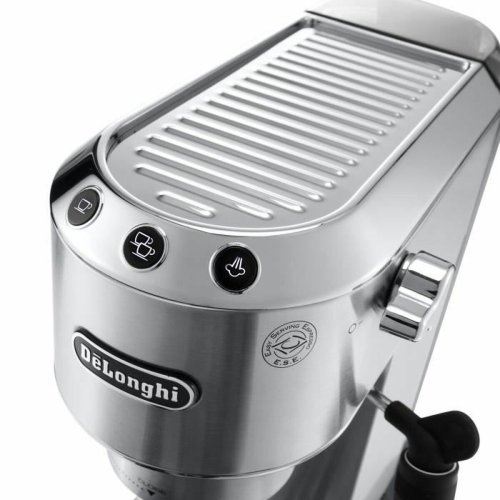 Manuell Espressobryggare DeLonghi EC 685.M Svart metallic Silvri