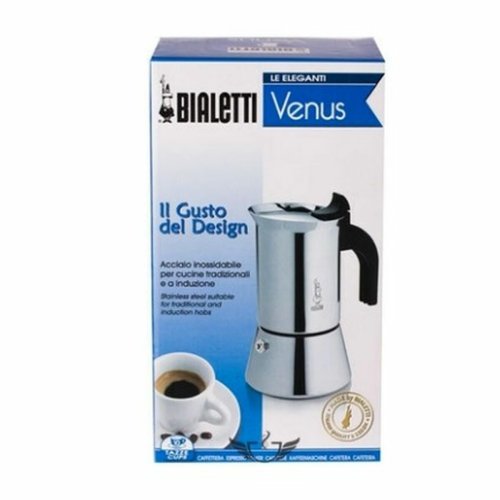 Italiensk Kaffepanna Bialetti New Venus Silvrig Rostfritt stl 2