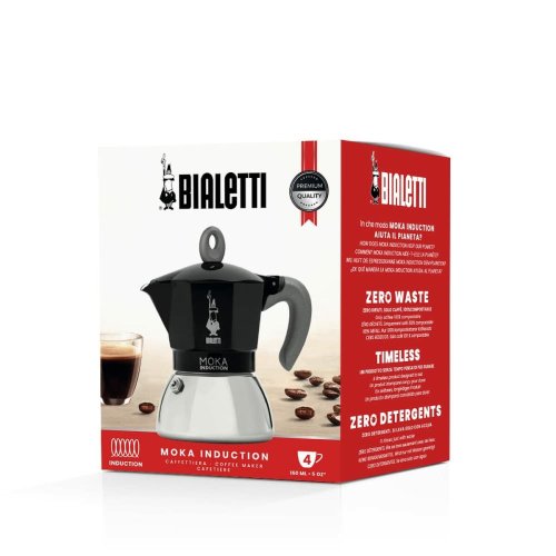 Italiensk Kaffepanna Bialetti 0006934/NP Svart Aluminium