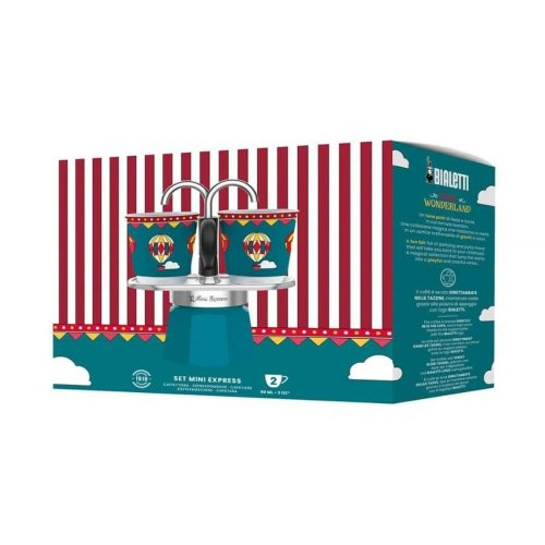 Italiensk Kaffepanna Bialetti Mini Express Winter Wonderland Tur
