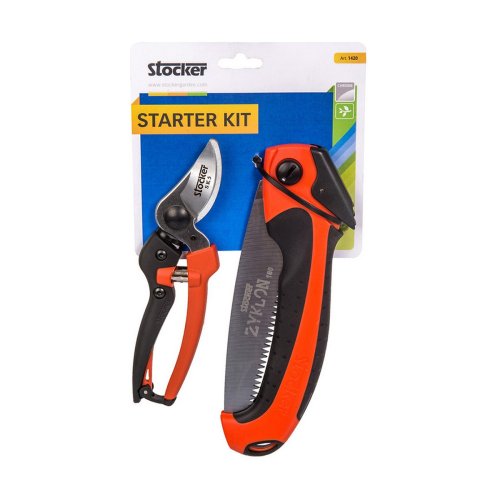 Kit med verktygssats fr trdgrdsarbete Stocker Starter