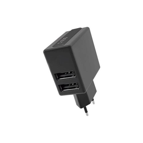 Vggladdare SBS TETRAV2USB2A Svart