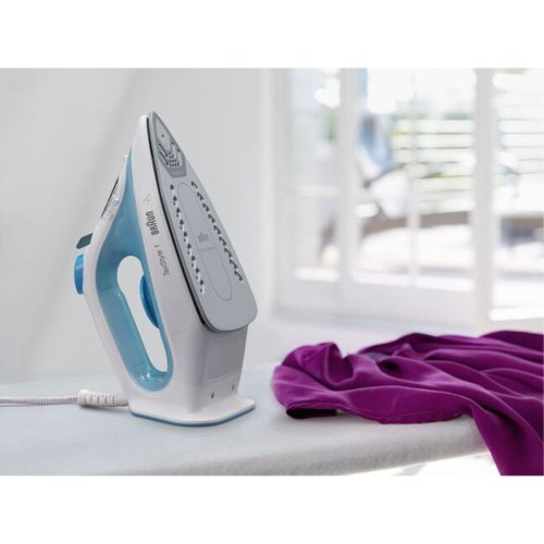 Resestrykjrn ng-/Torrstrykjrn Braun TexStyle 1 Vit 2000 W