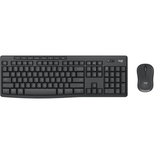 Tangentbord och Mus Logitech MK370 Gr Grafit Qwerty Spanska
