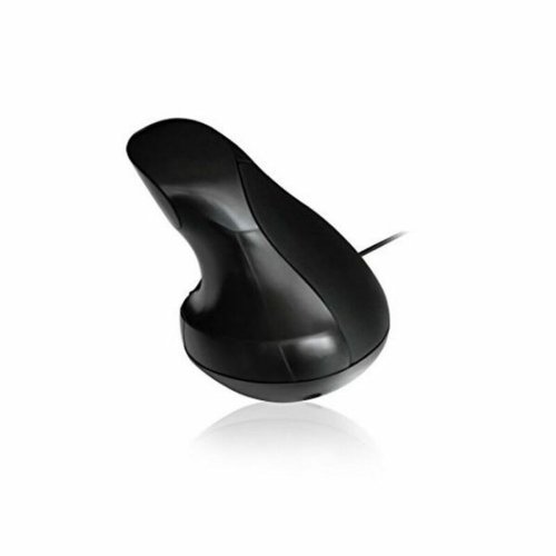 Optisk Mus Ergonomisk Ewent EW3156 1000 dpi USB Svart Svart/Rd