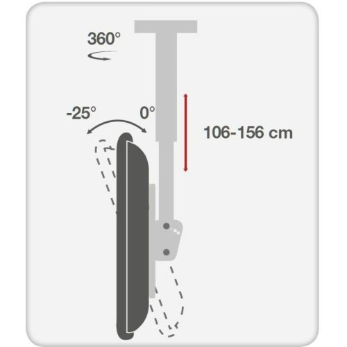 Takfste fr TV Techly ICA-CPLB 946L 70" 37"
