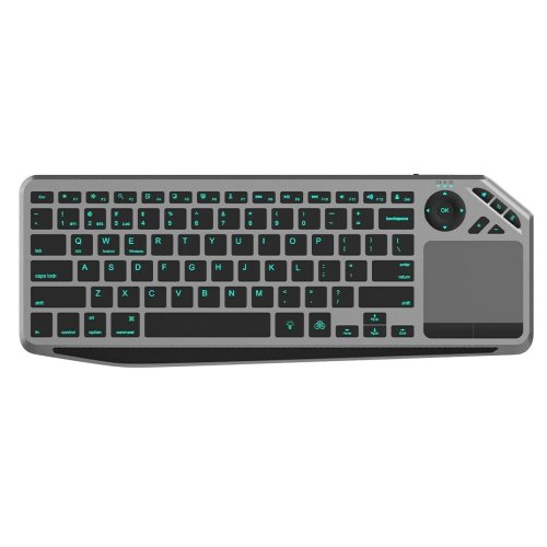 Tangentbord Techly ICTB9801TB Svart Multicolour Svartvit QWERTY