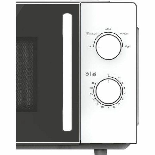 Mikrovgsugnen Candy 38001015 Vit Svart 700 W 20 L