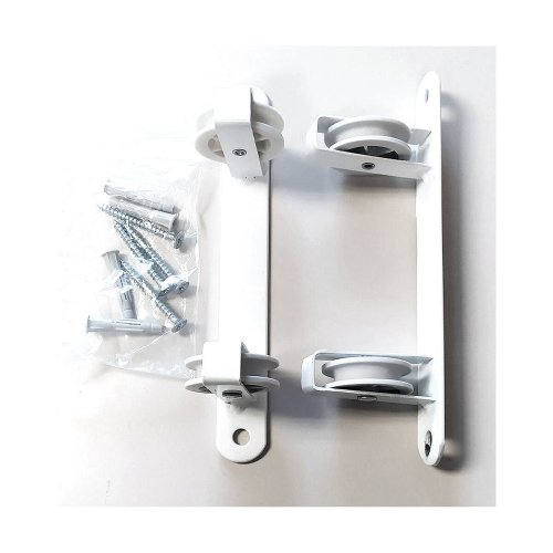 Torklina Tarrs Basic 2 Remskivor Vit Vgg 25 x 5 x 5 cm