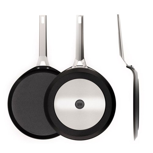 Stekpanna fr Crpes Valira 4656/25  28 cm Svart Aluminium