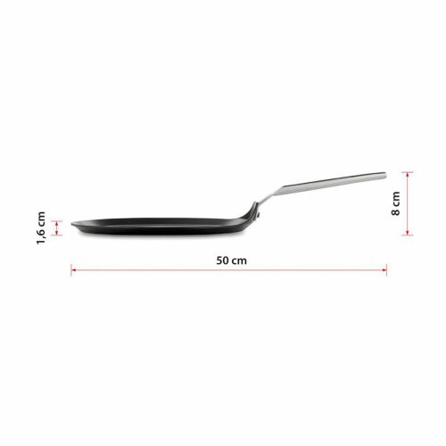 Stekpanna fr Crpes Valira 4656/25  28 cm Svart Aluminium