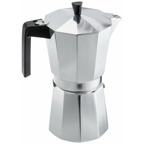 Italiensk Kaffepanna Valira VITRO 12T Silvrig Aluminium 12 Cssz